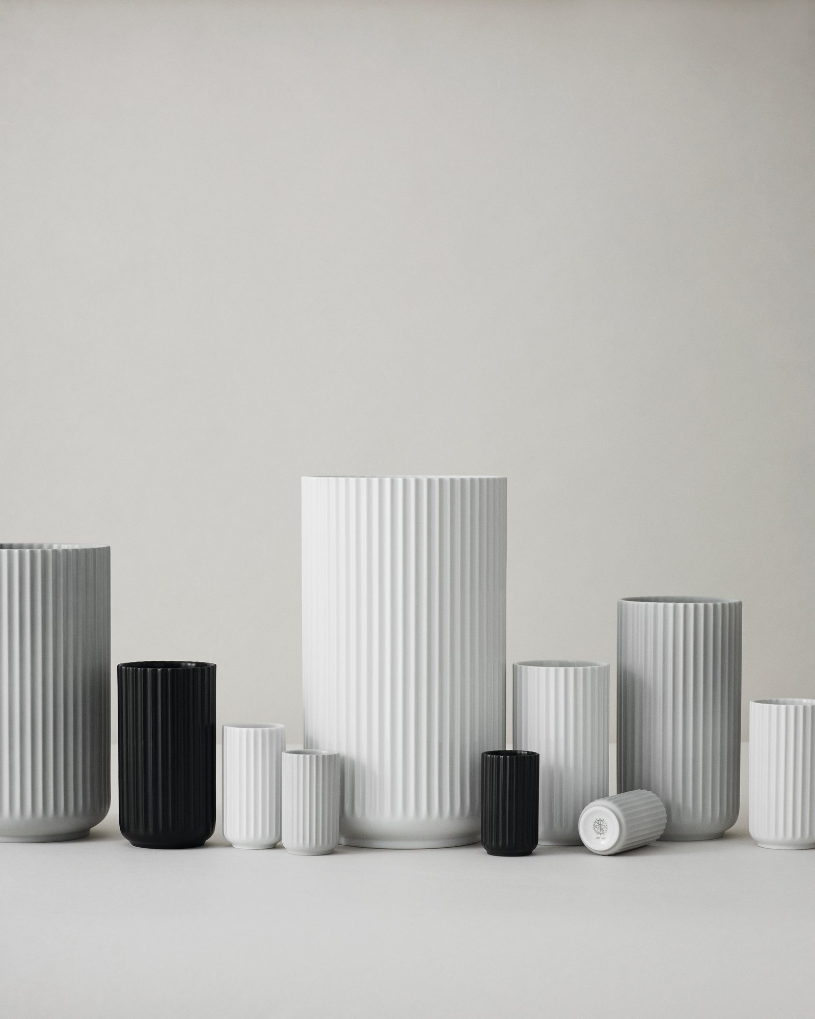 Lyngby Vase Lyngby Porcelain H 25 cm SINGLE PIECES