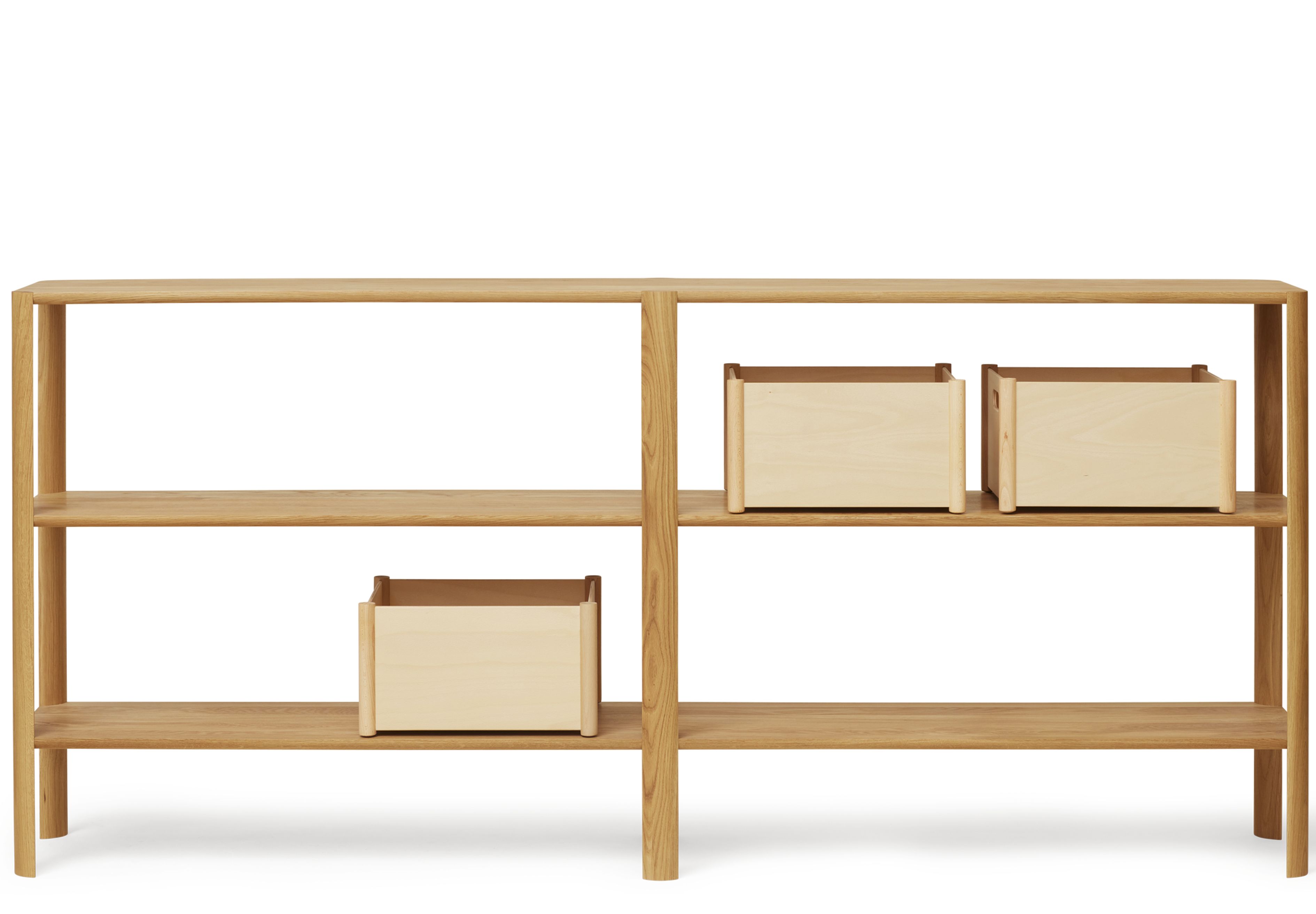 Leaf Shelf 2x3 Oak oiled Form & Refine