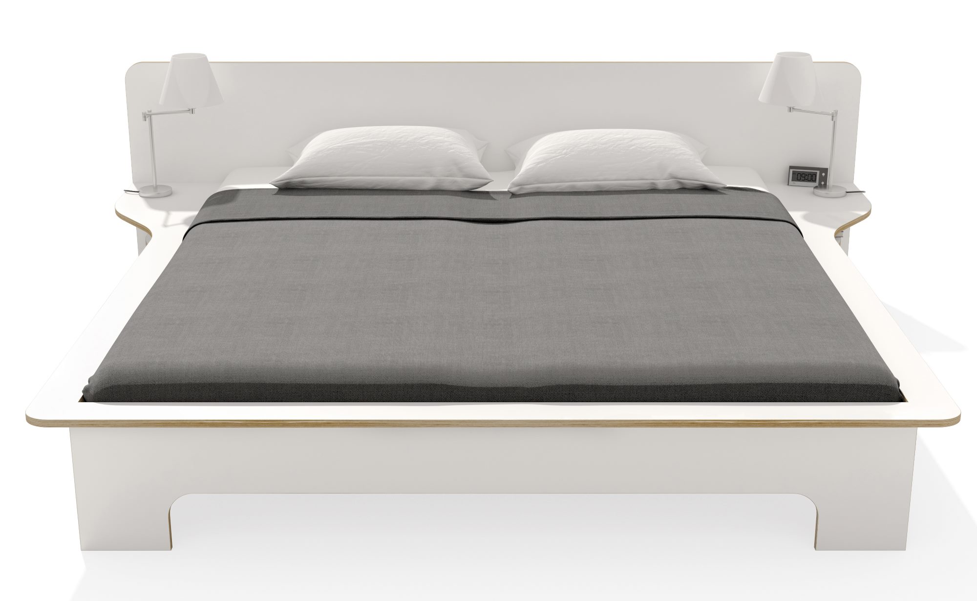 Plane Double bed Müller Möbelwerkstätten