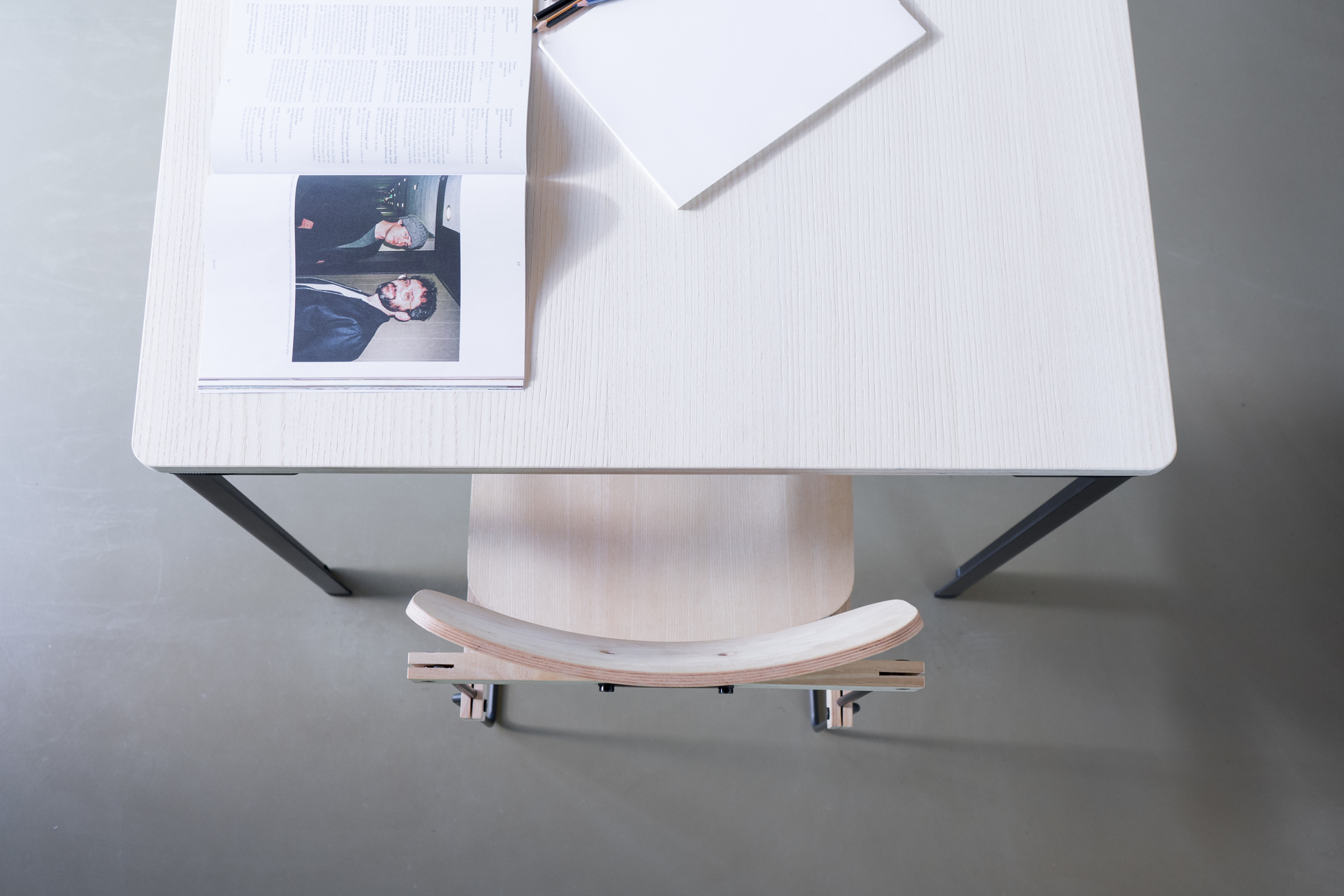 Bruto side chair Nils Holger Moormann