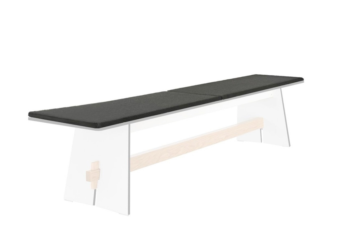 Tension Seat Cushion for Cheek Bench Beige Grey Conmoto