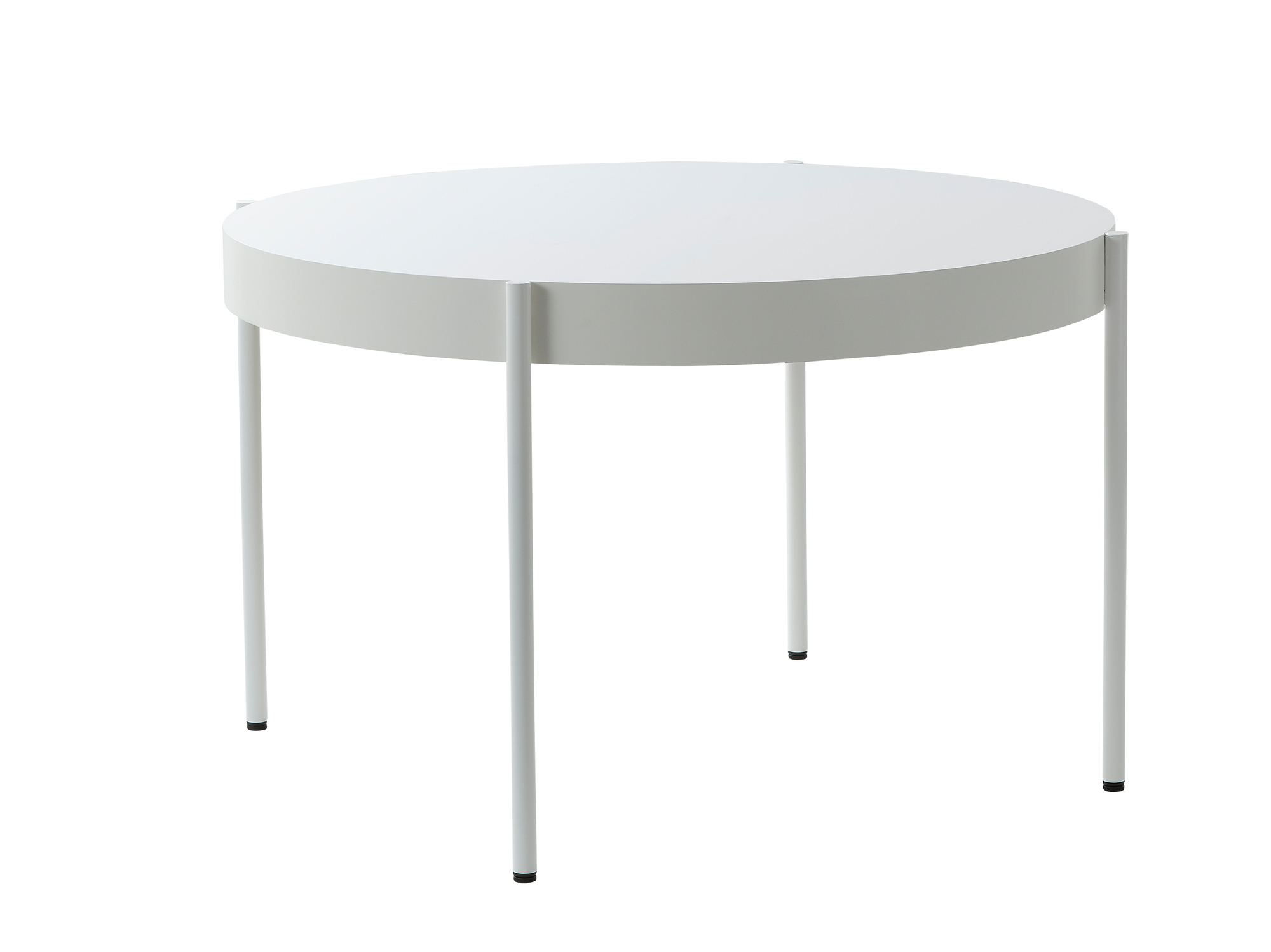 Series 430 Table White Ø120 Verpan