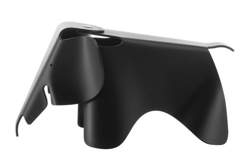 Eames Elephant Small RE Vitra deep black