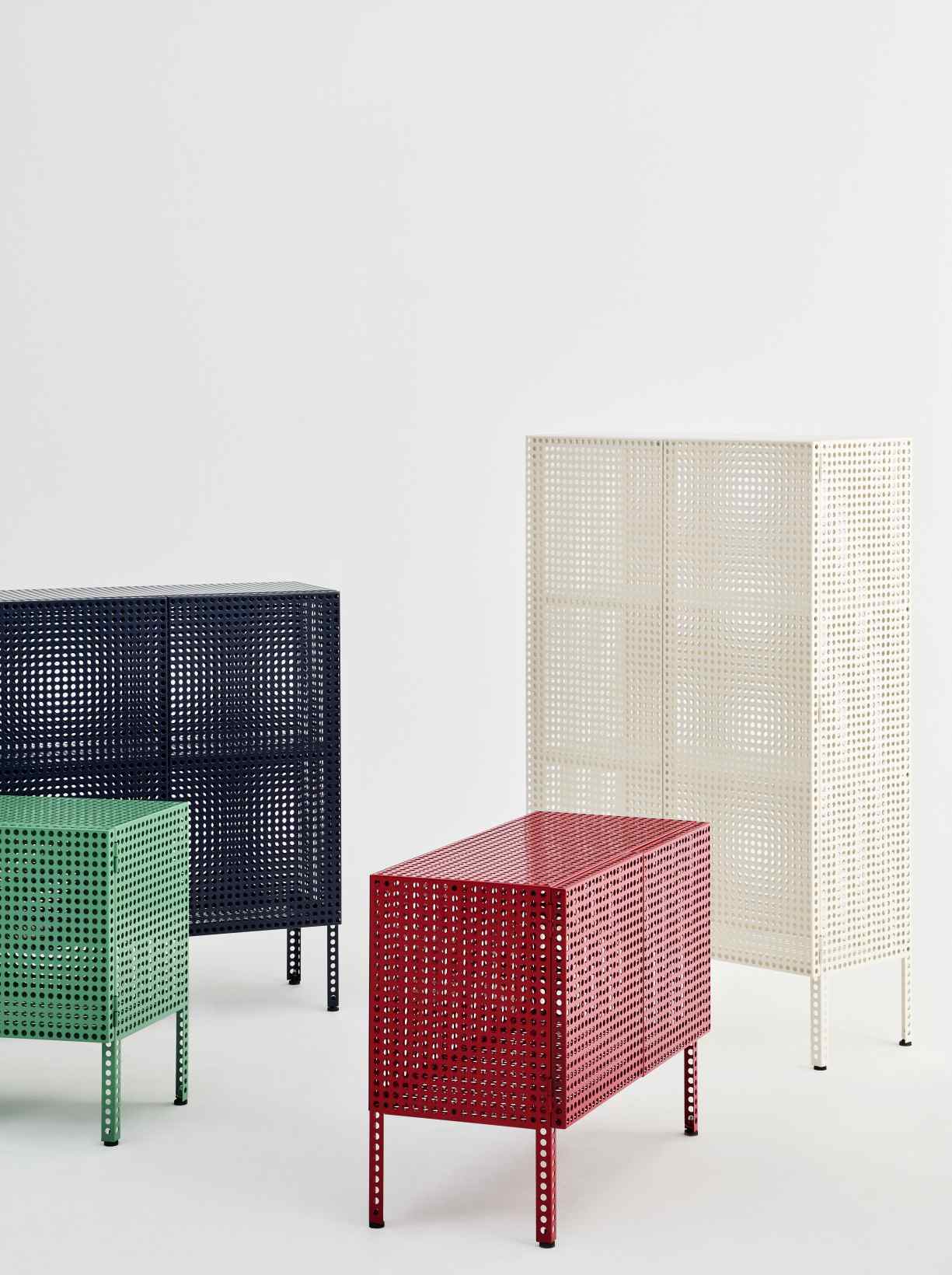 Perforated Cabinat Floor Large Sideboard Hay 