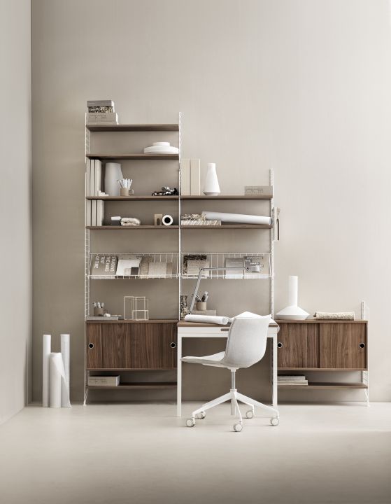 Single Item Magazine Rack Metal String Furniture  