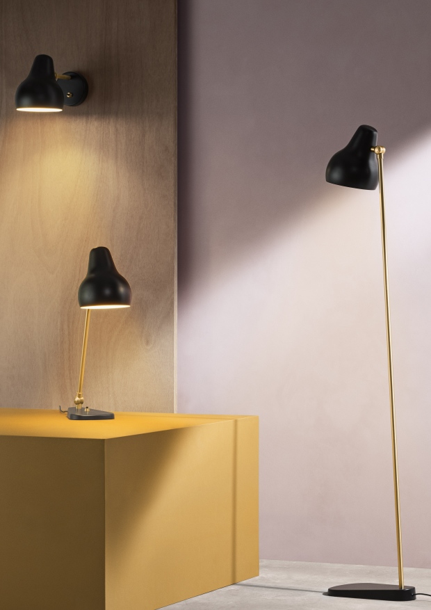 VL38 Floor lamp Louis Poulsen Black