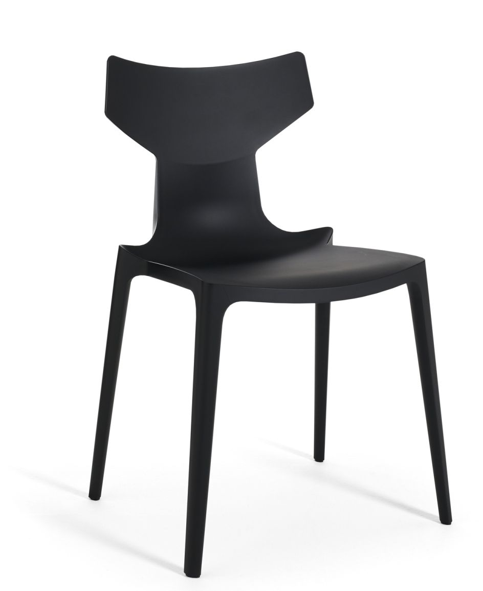 Re-Chair Set of 2 black Kartell