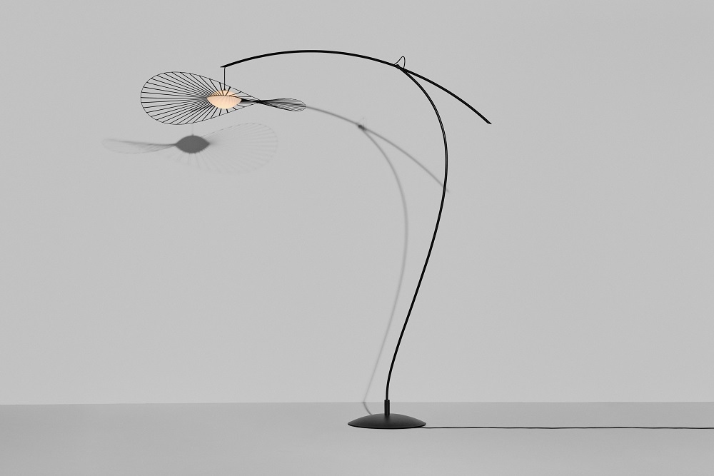 Vertigo Nova Floor Lamp Petite Friture Black/White