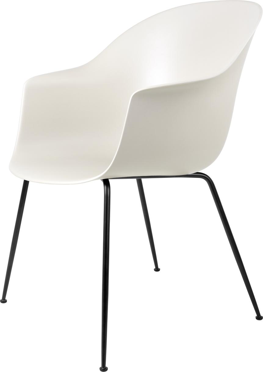 Bat Chair Dining Chair Indoor / Outdoor Frame Black Gubi