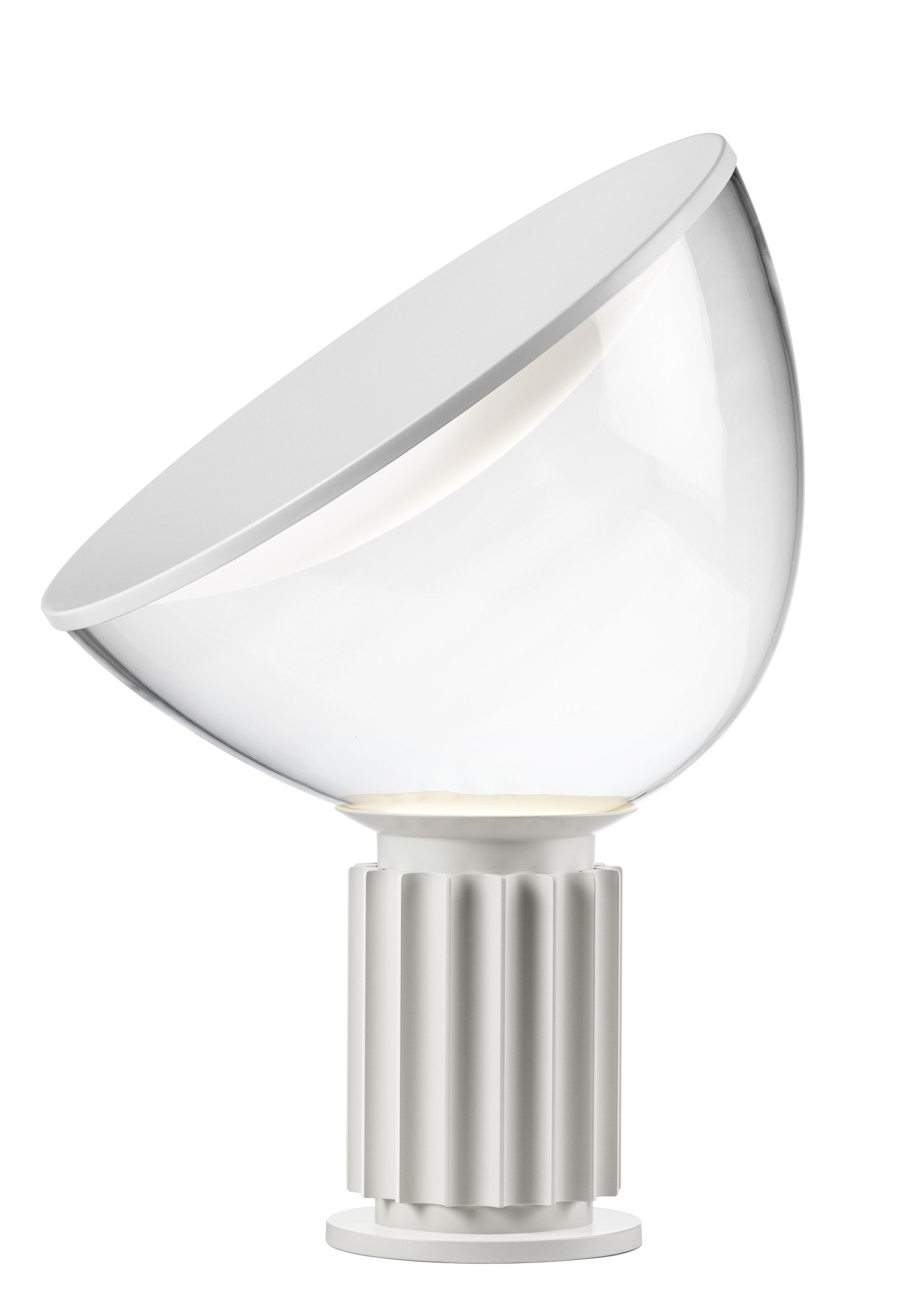 Taccia Small LED White matt Table lamp Table lamp Flos