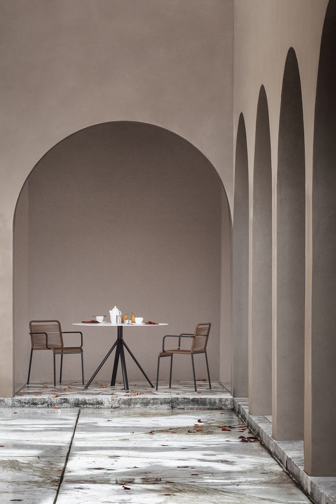 ARIA S43 Outdoor Armchair Stackable La Palma
