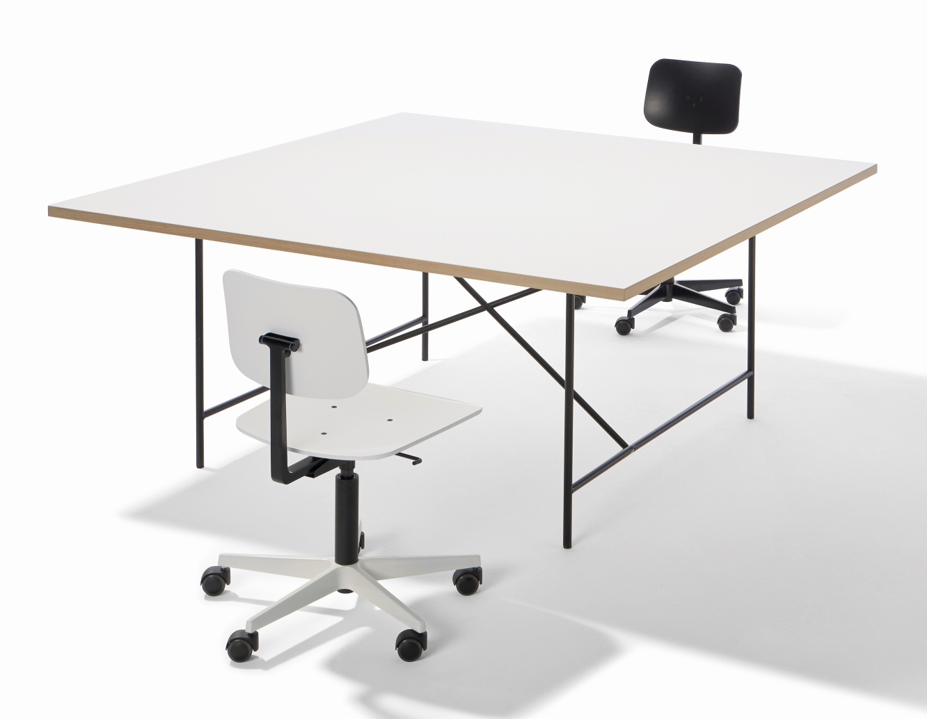 Table Top for Eiermann Conference Table Square Richard Lampert
