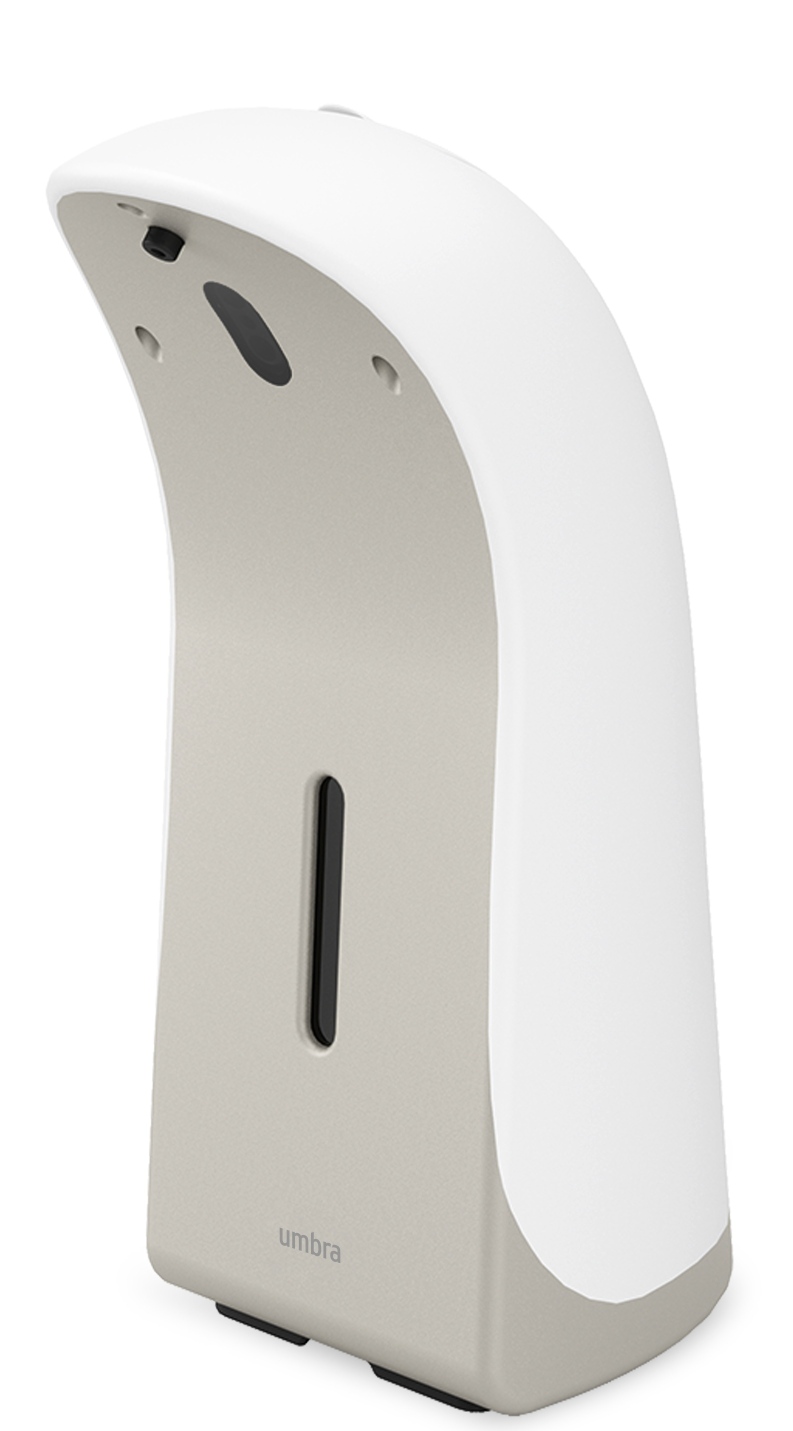 Emperor Automatic Soap Dispenser Umbra White - Nickel SINGLE PIECES