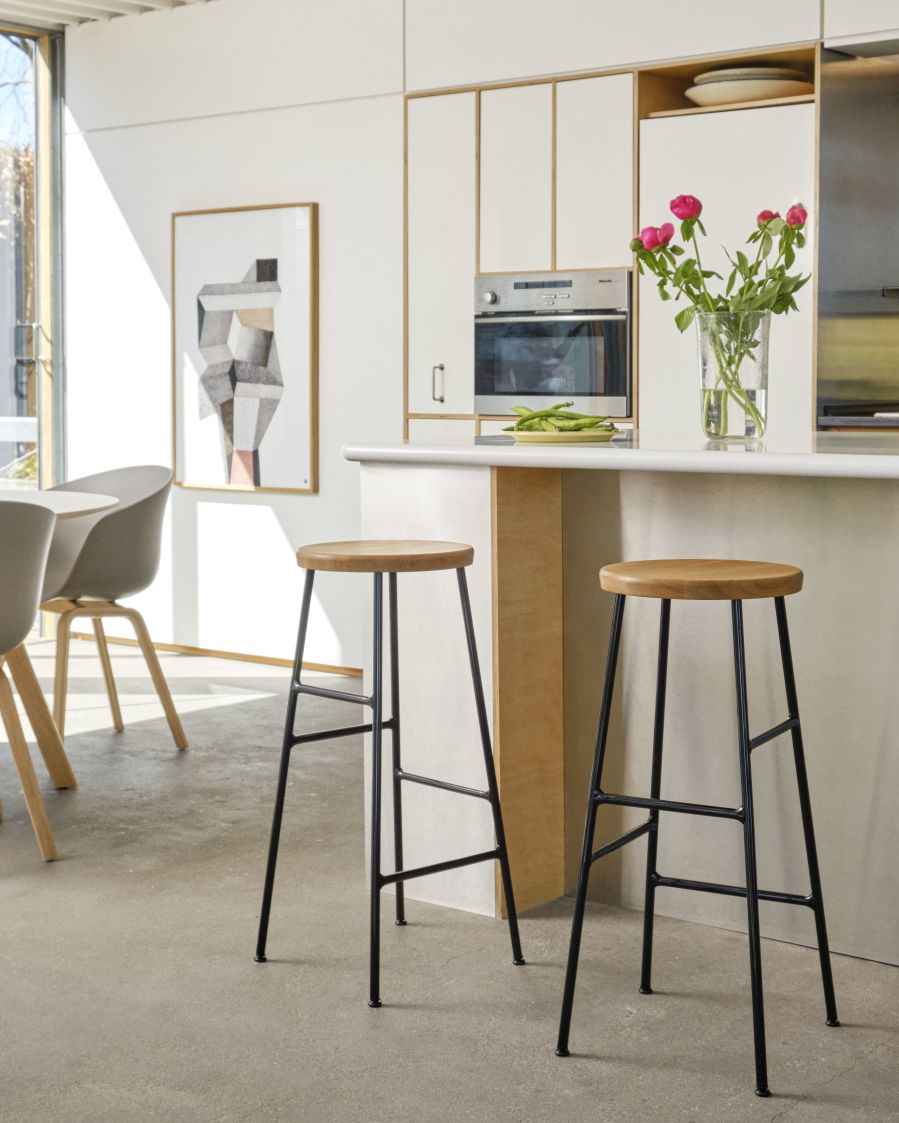 Cornet Bar Stool High Bar Stool H 75 cm Hay 