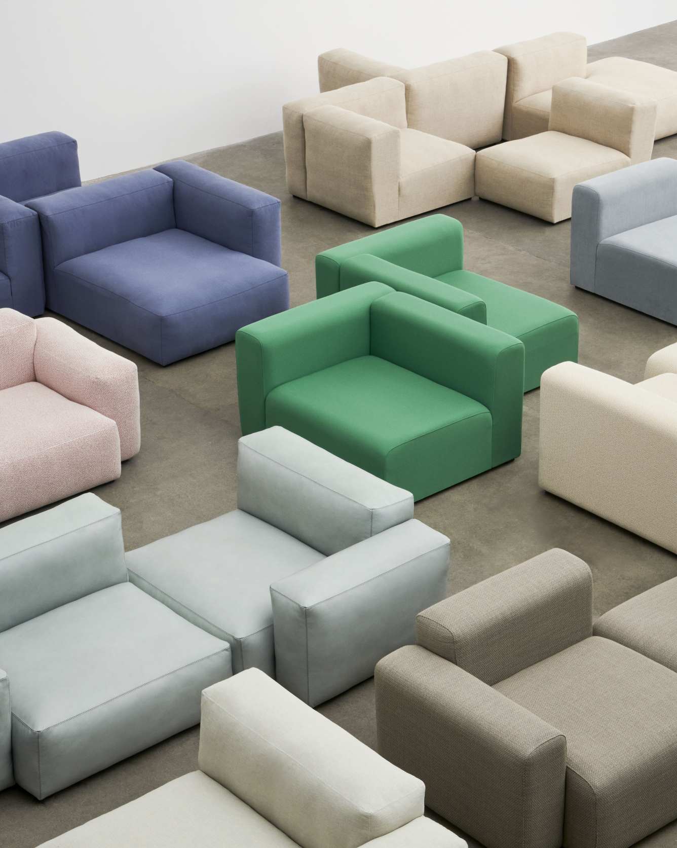 Mags Soft Sofa Corner Combination 2 armrest left Hay 
