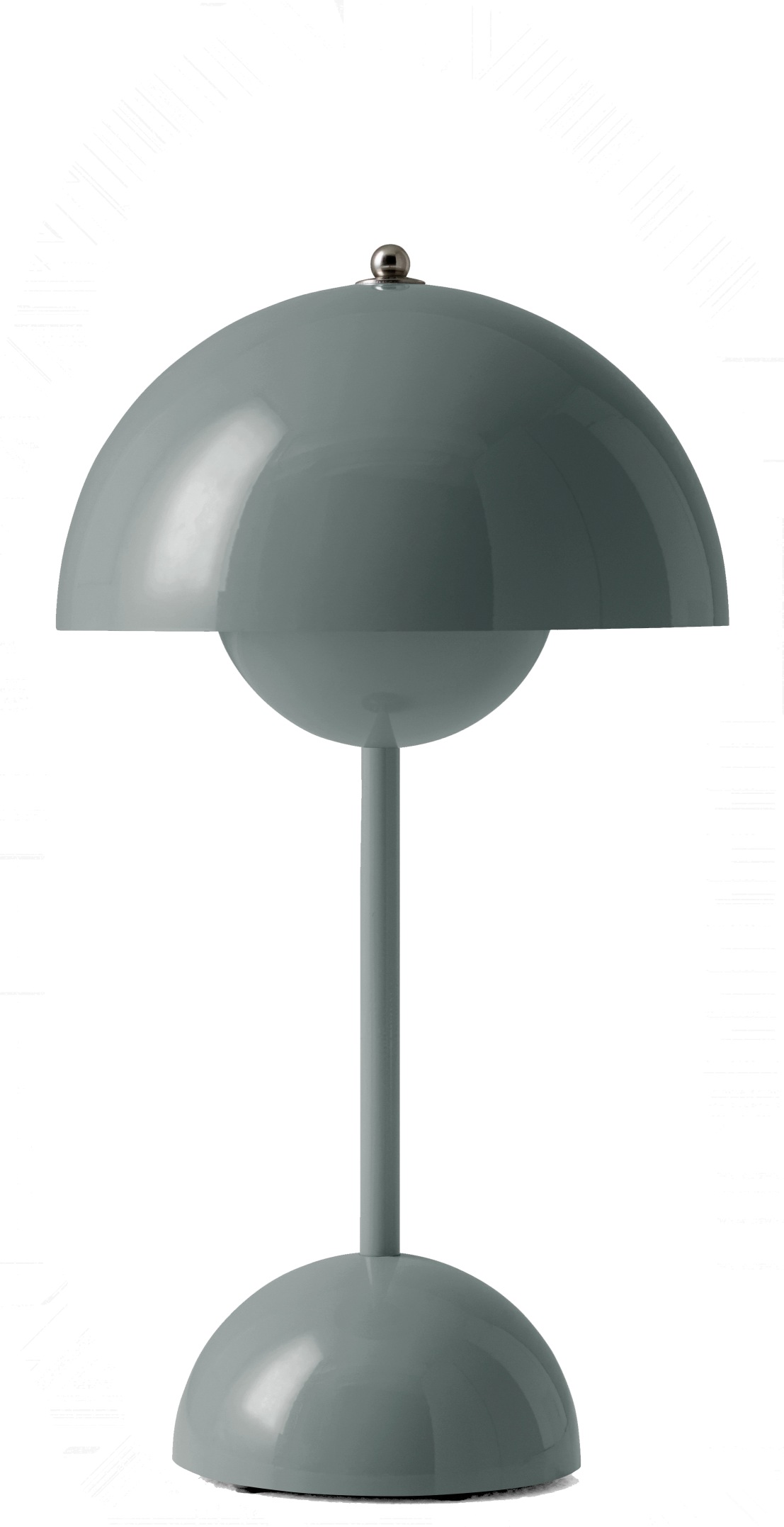 Flowerpot VP9 Portable rechargeable lamp / table lamp with USB STONE BLUE AndTradition SINGLE PIECES