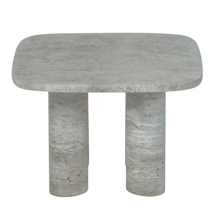 Volos side table W 52 x D 52 x H 34 cm Blomus