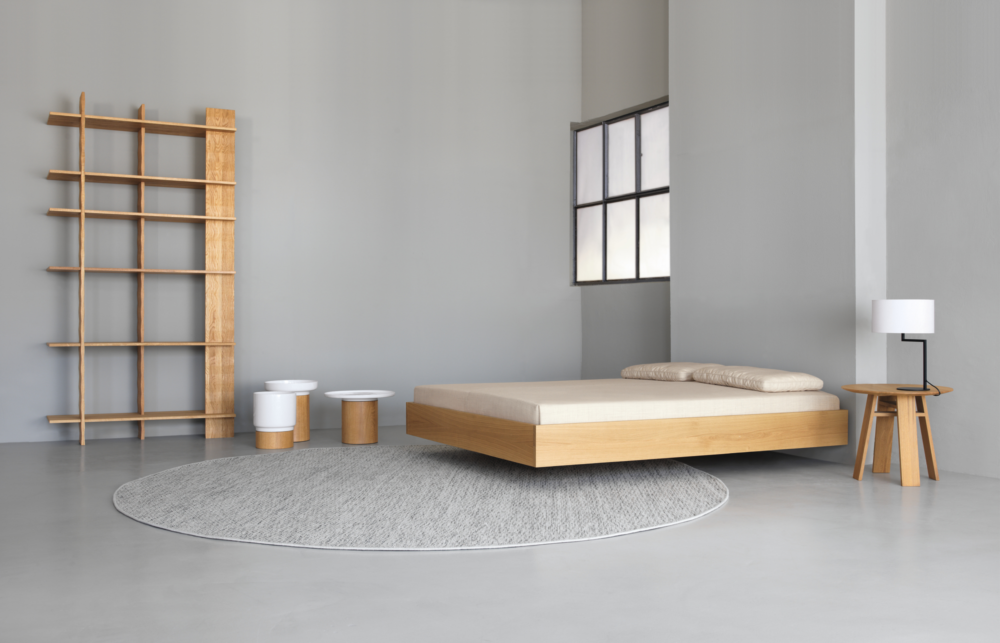 Simple 180 wooden bed Zeitraum