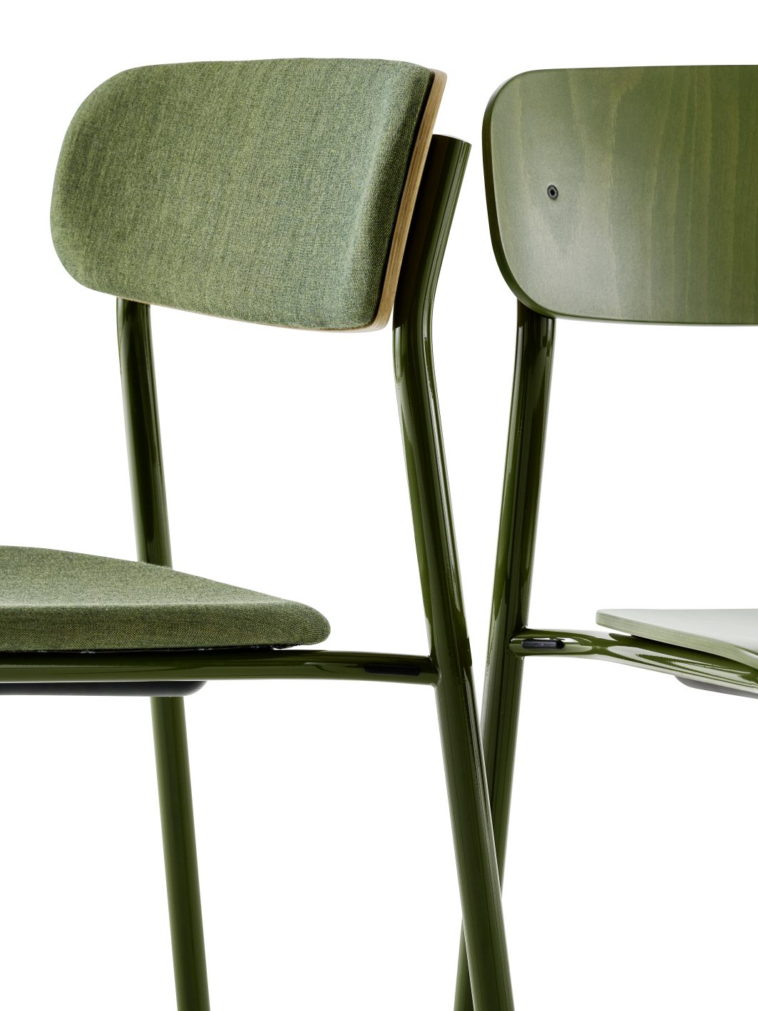 S 243 PV / S243 PV Tubular steel chair Upholstered seat/backrest Thonet 