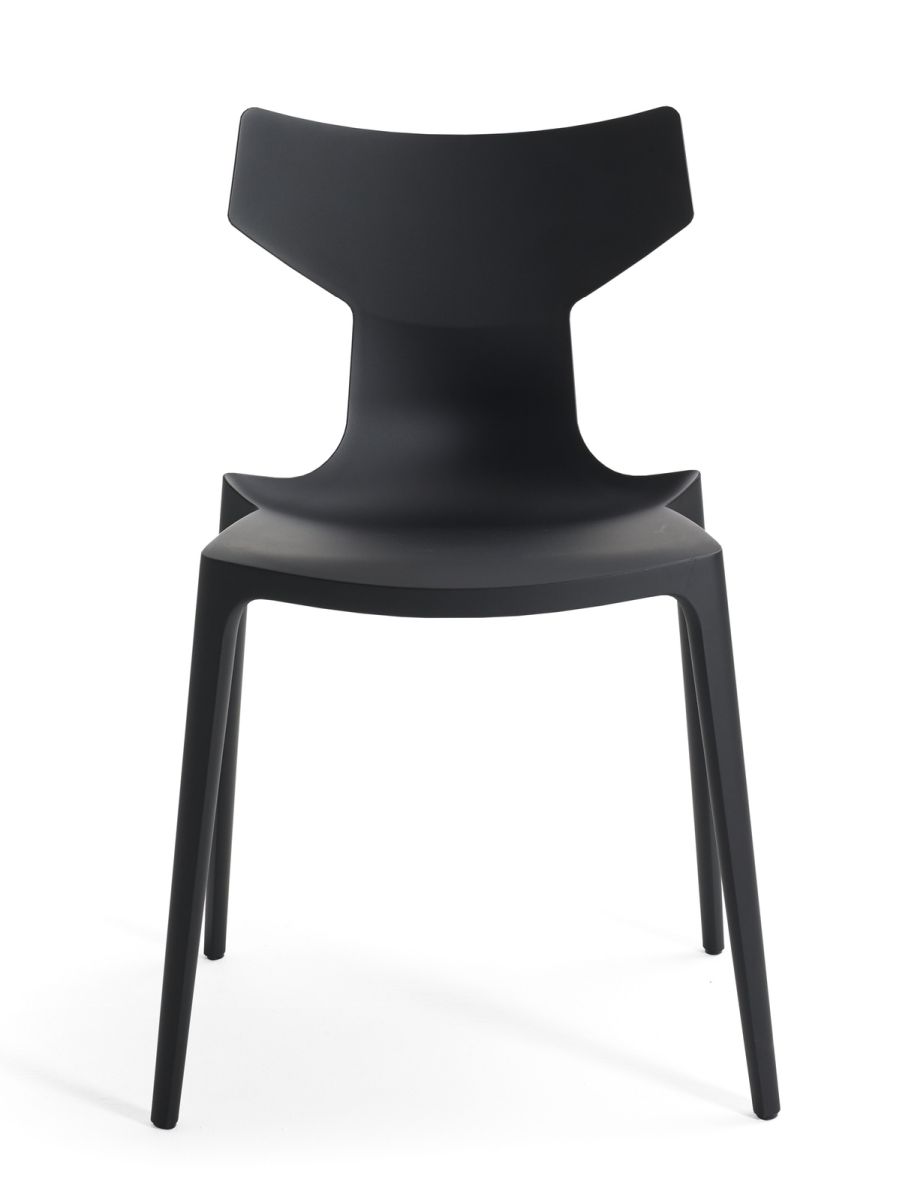 Re-Chair Set of 2 black Kartell