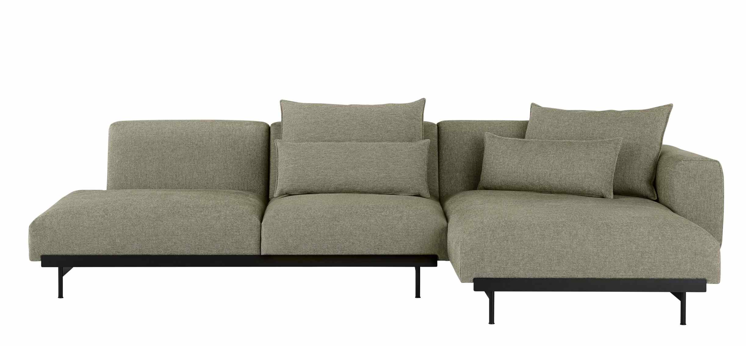 In Situ Modular Sofa 3-Seater Chaise Longue Muuto