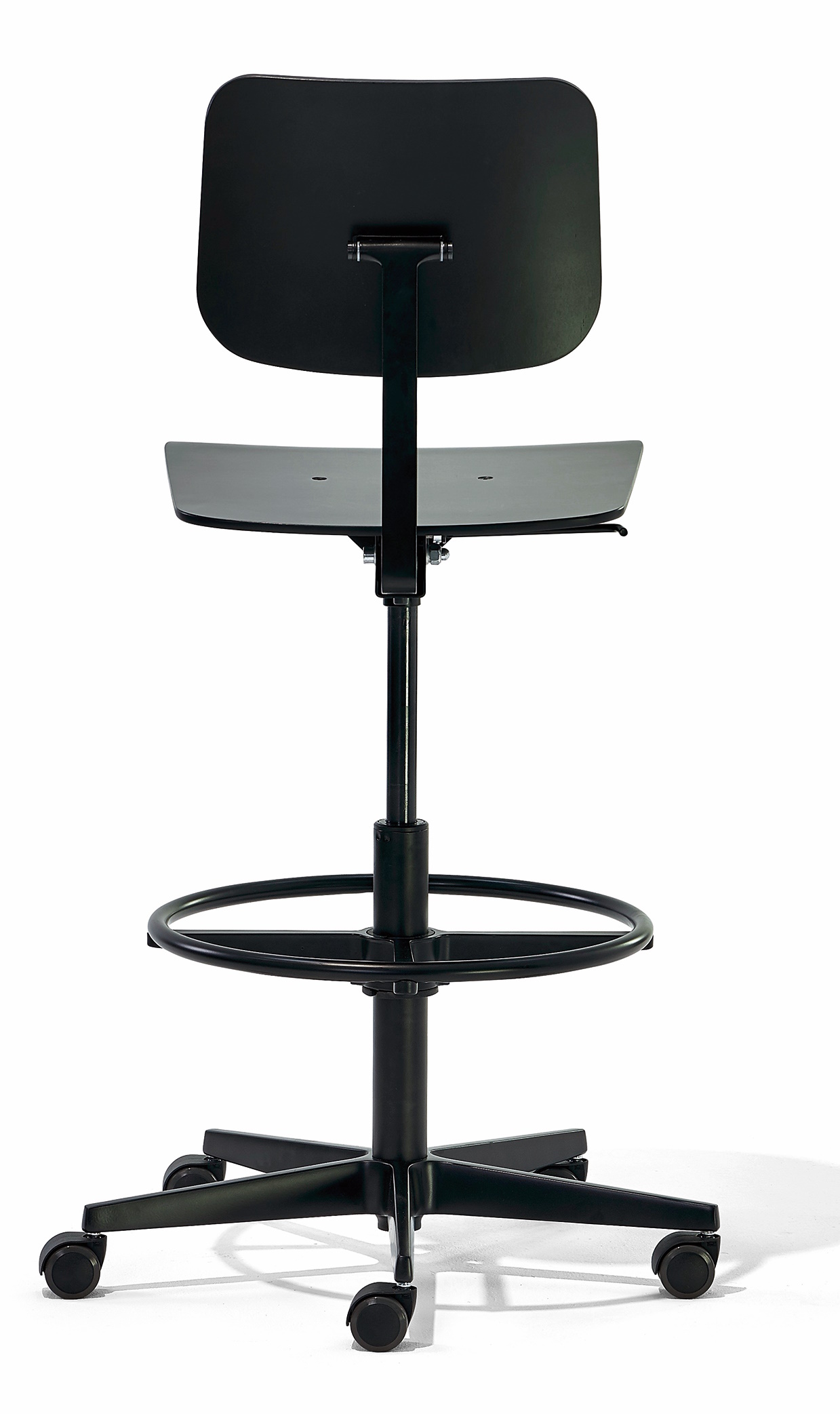 Mr. Square High Chair Adjustable Swivel chair Richard Lampert