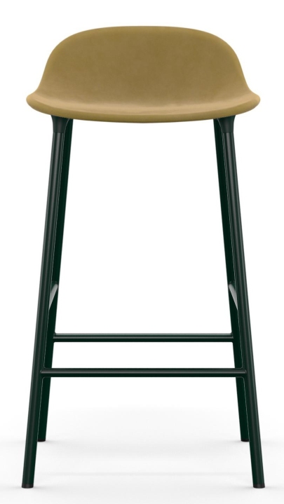 Form Barstool  H 65 cm Steel Upholstered Normann Copenhagen