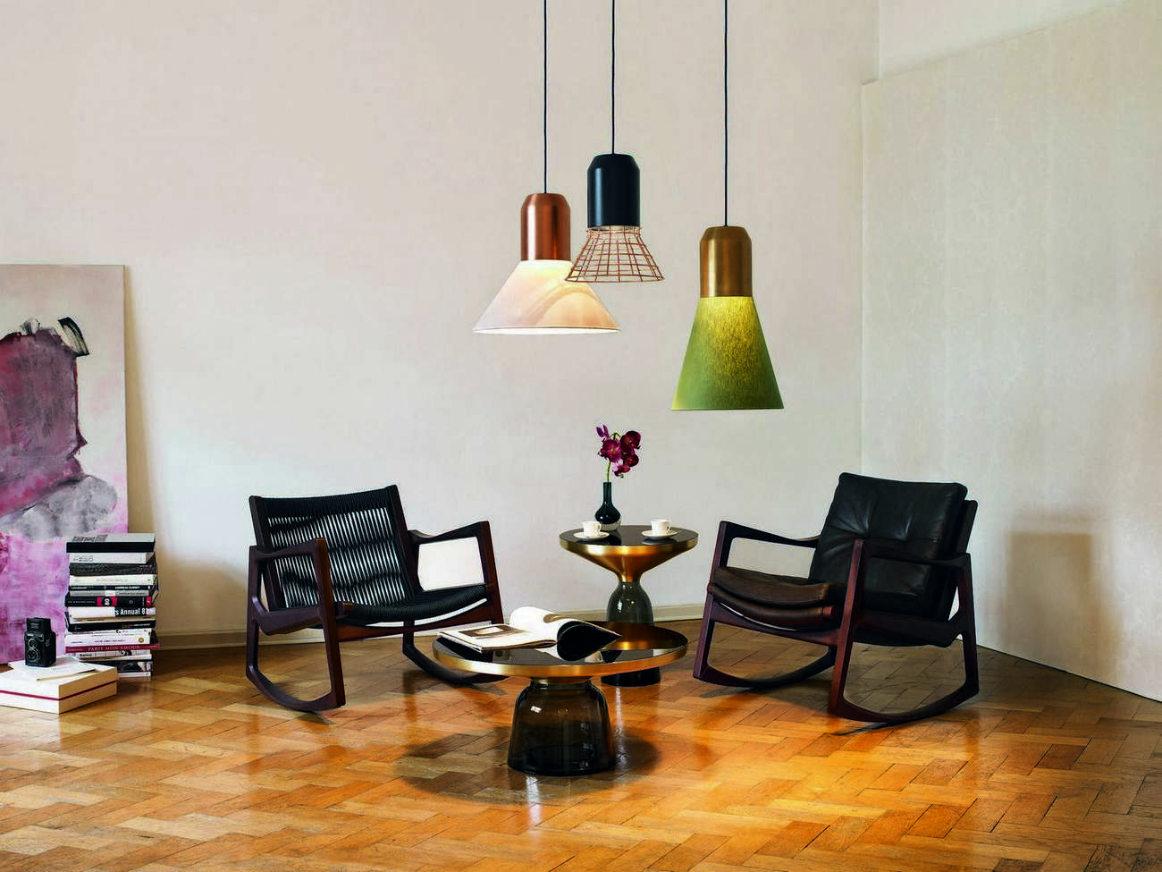 Euvira rocking chair unpadded ClassiCon