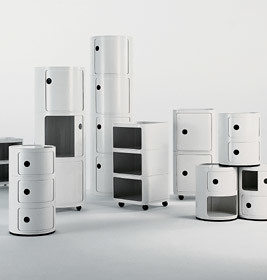 Componibili 4970 - low square element Kartell 