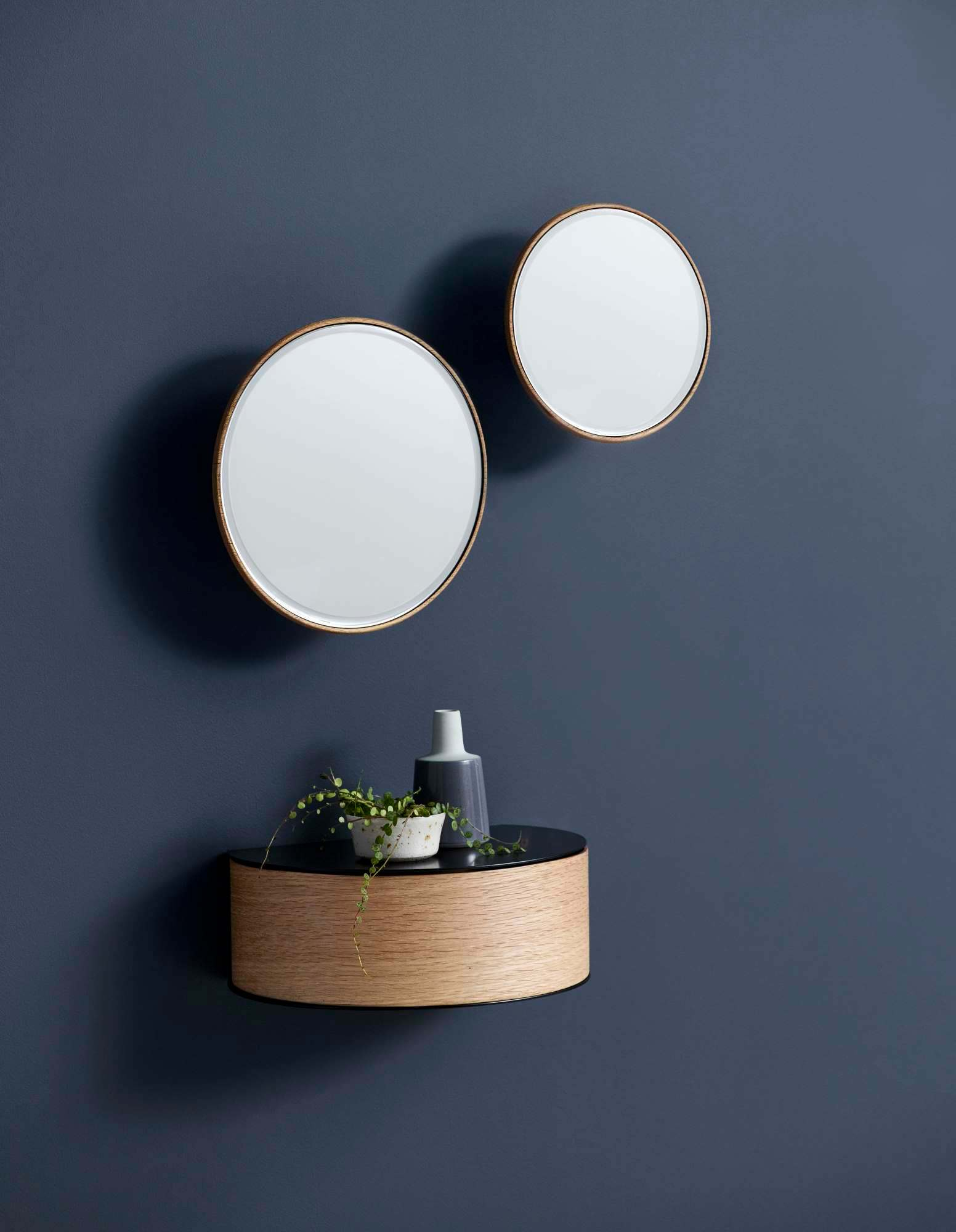 Wallie Wall drawer Shelf Oak Woud
