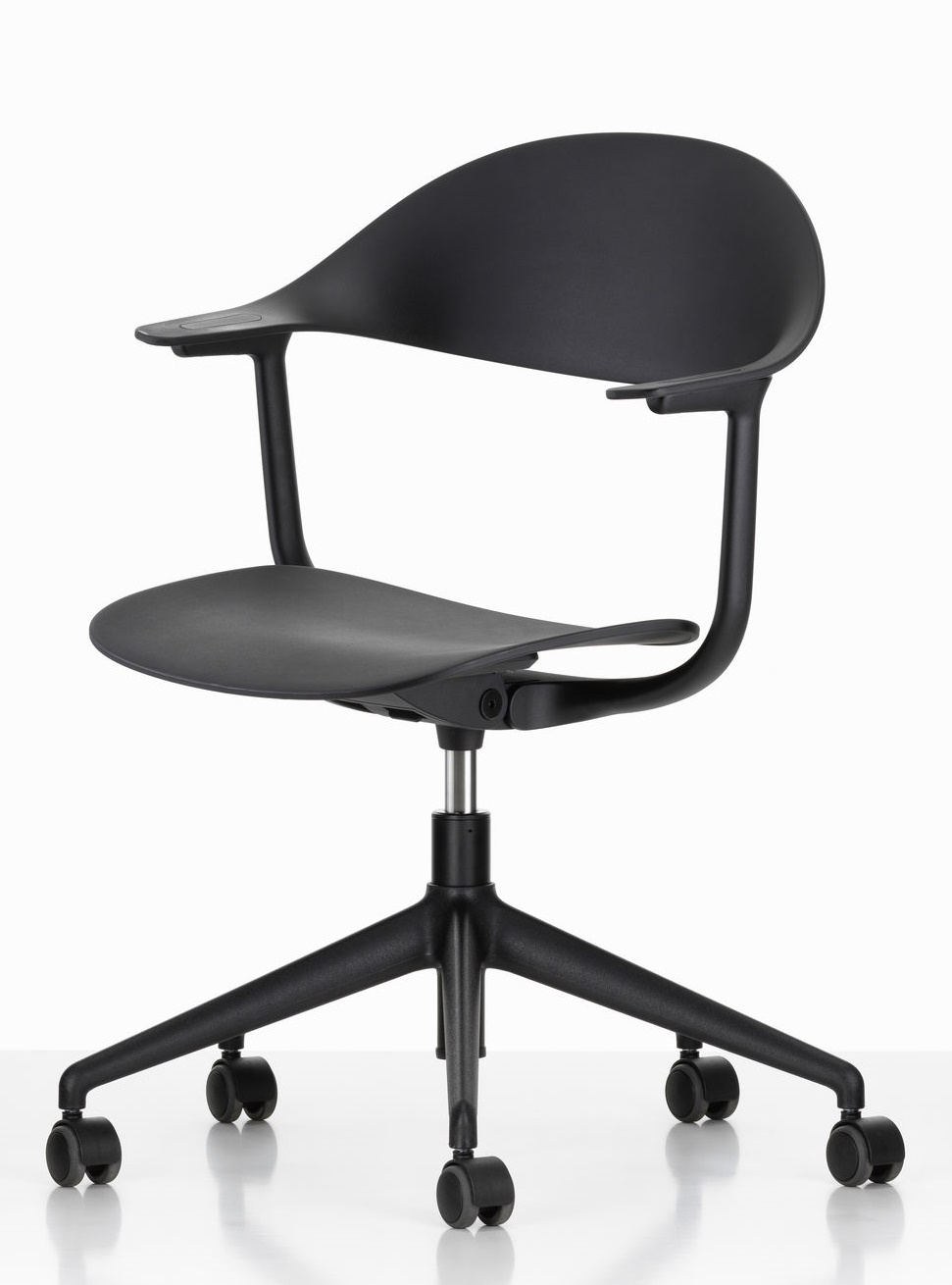 Mynt back and seat plastic office swivel chair Vitra