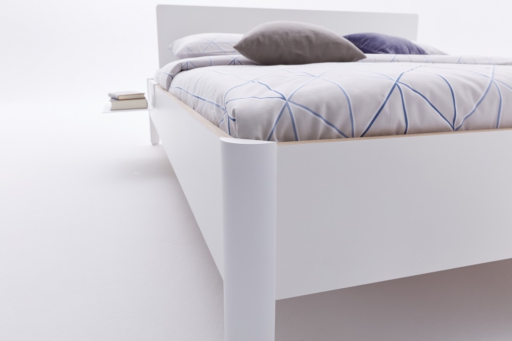 Nait Bed CPL White Müller Möbelwerkstätten