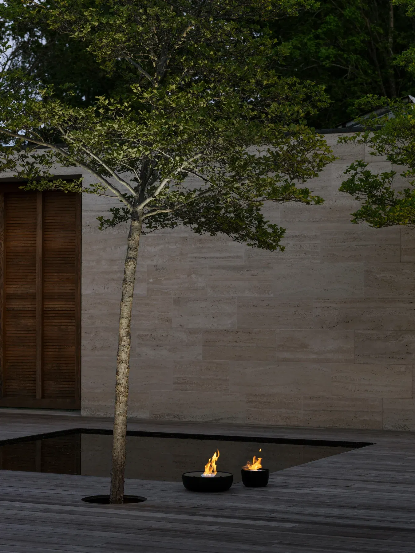 Fuoco Gel Fireplace Stainless Steel Blomus SINGLE PIECES