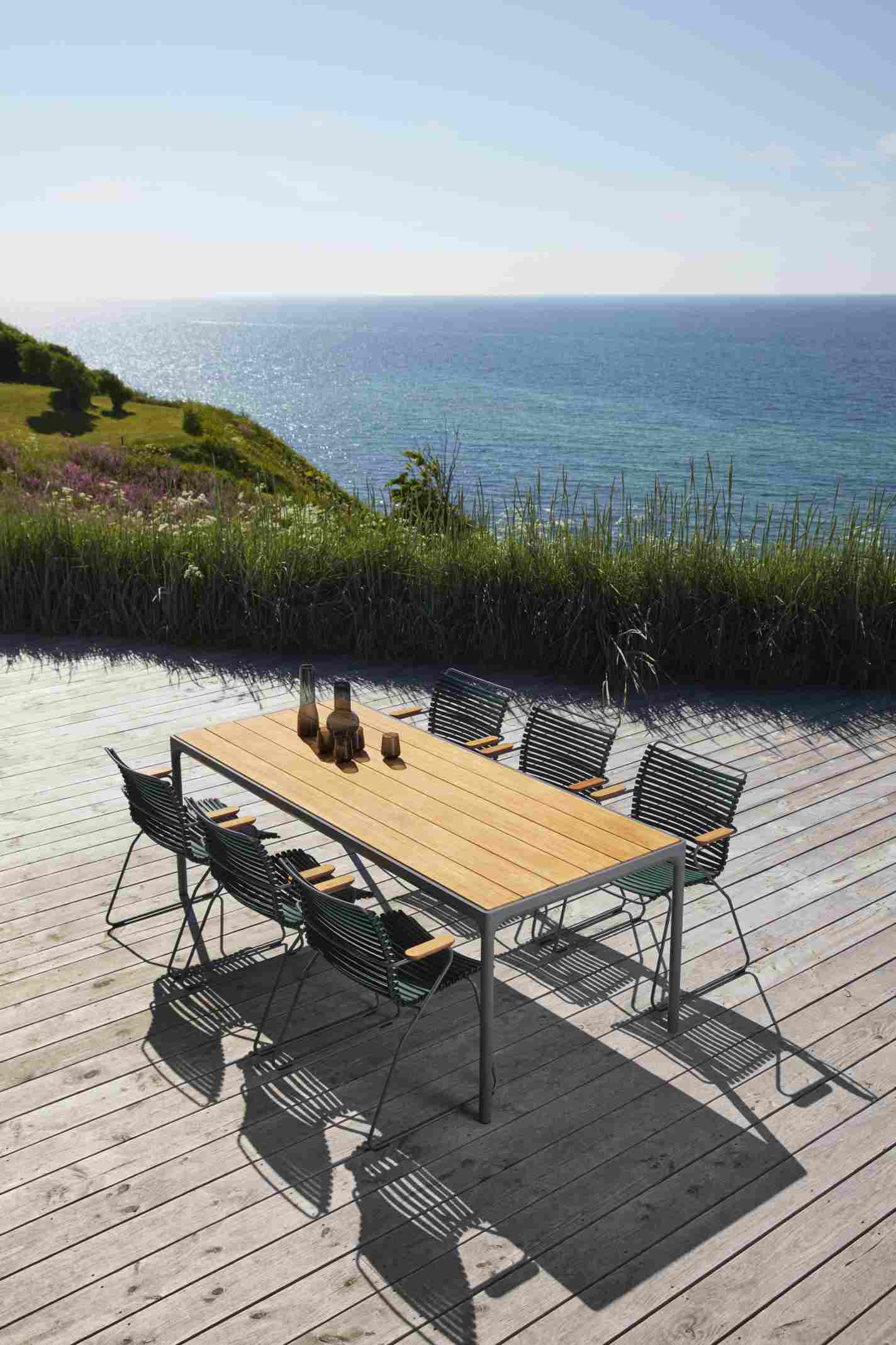 Click Chair with armrests Outdoor Houe