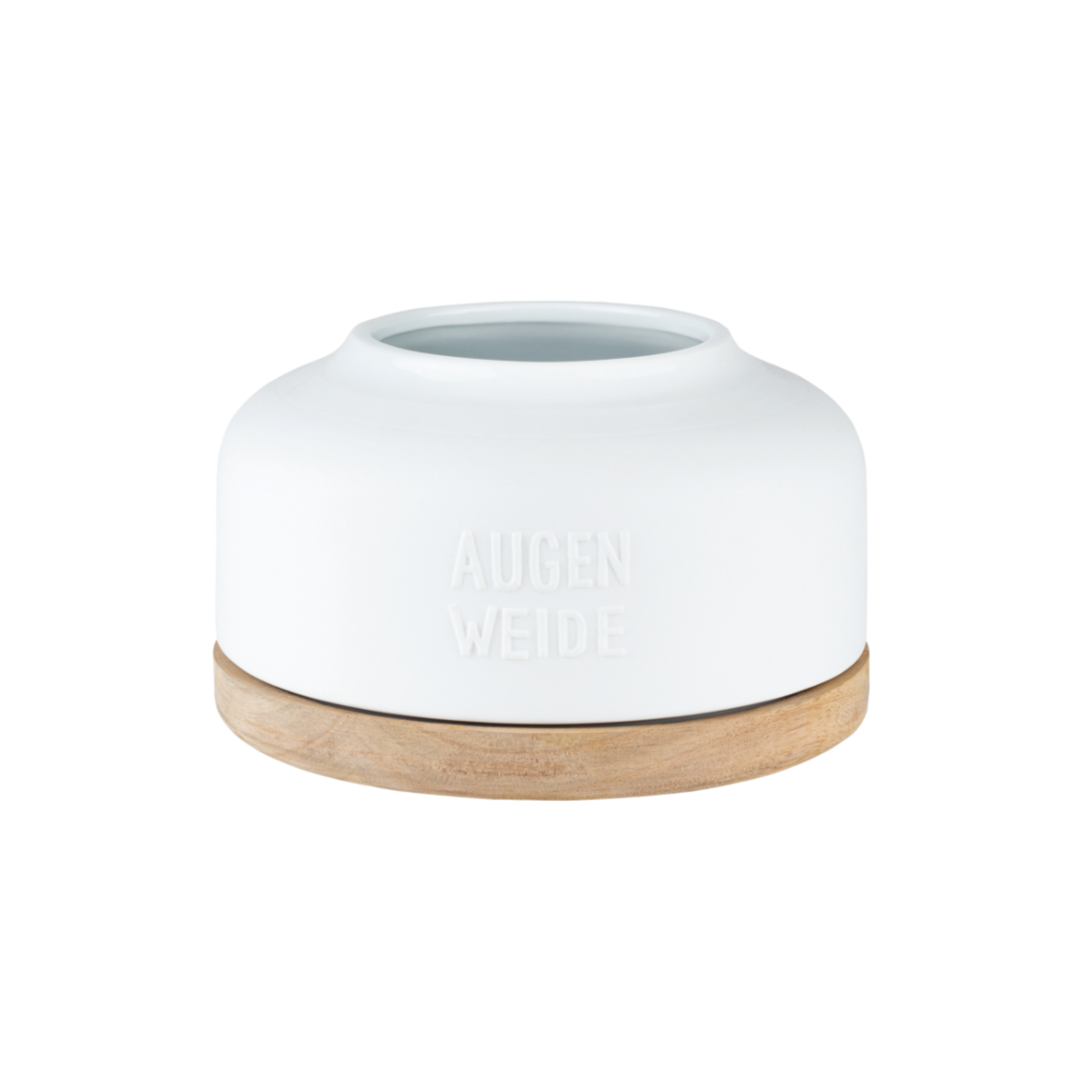 Eye-catching vase "Augenweide" wheels