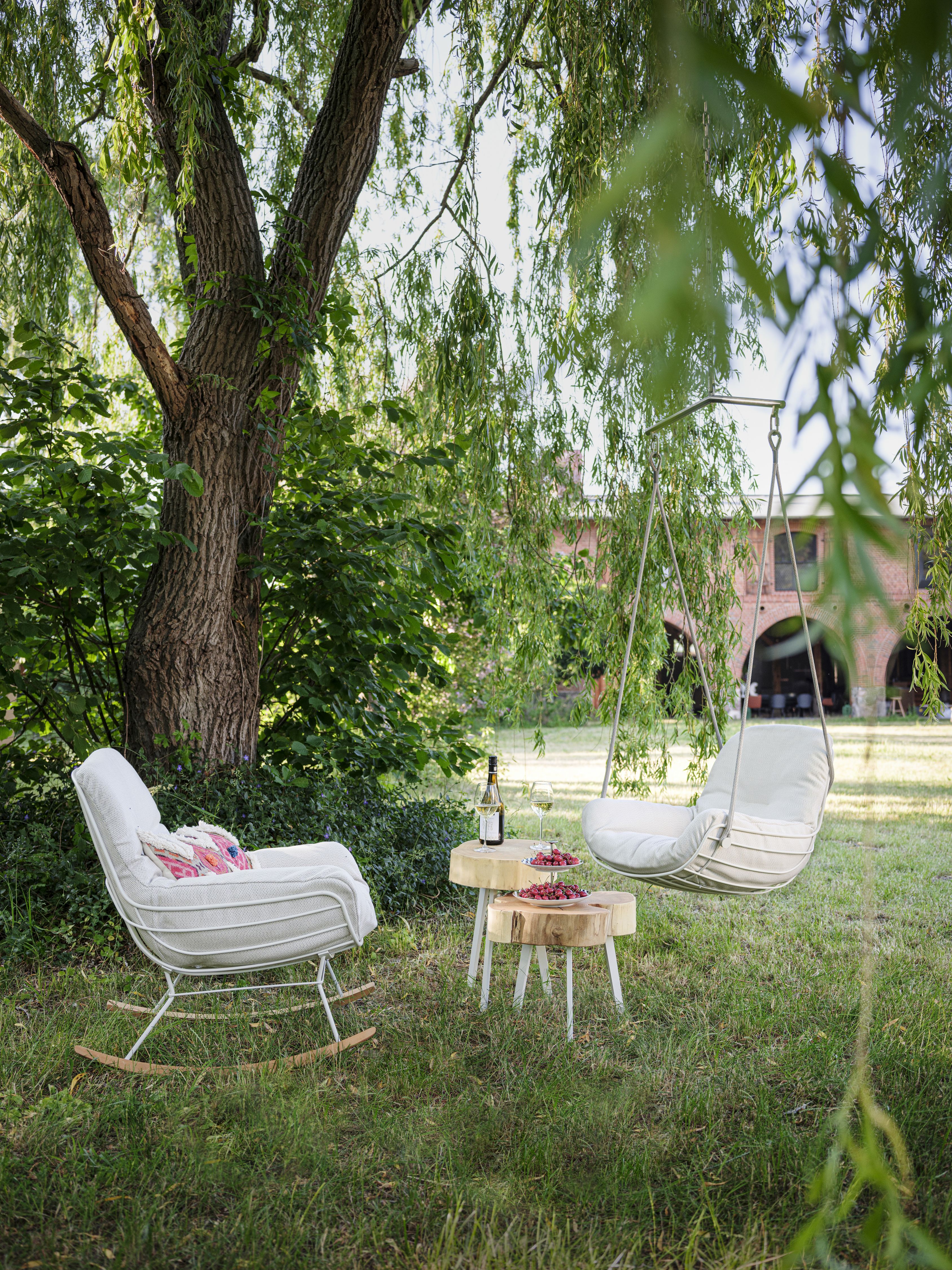 Leyasol Loung Swing Chair Freifrau Manufaktur