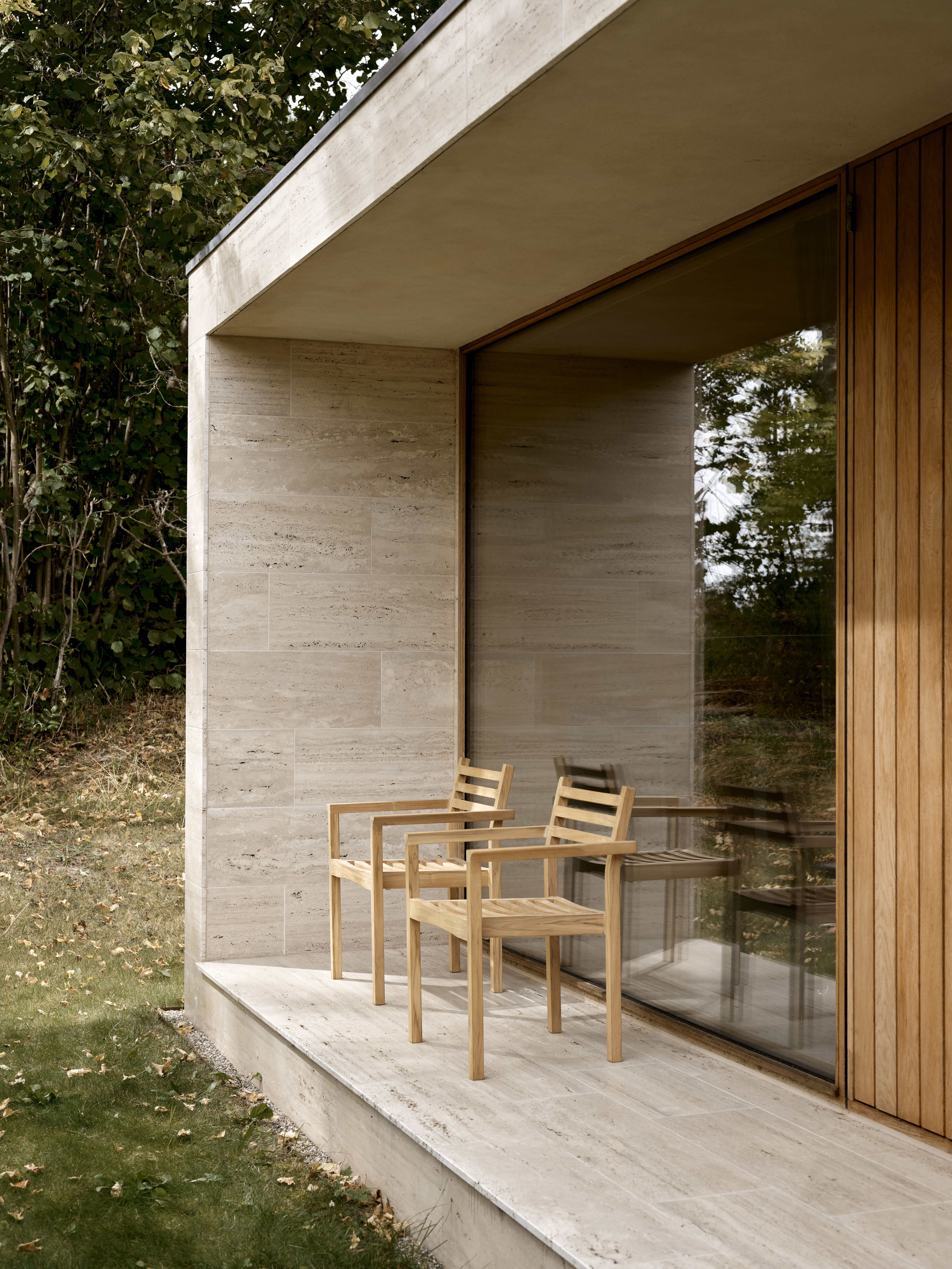 AH502 Armchair Teak Outdoor Carl Hansen & Søn