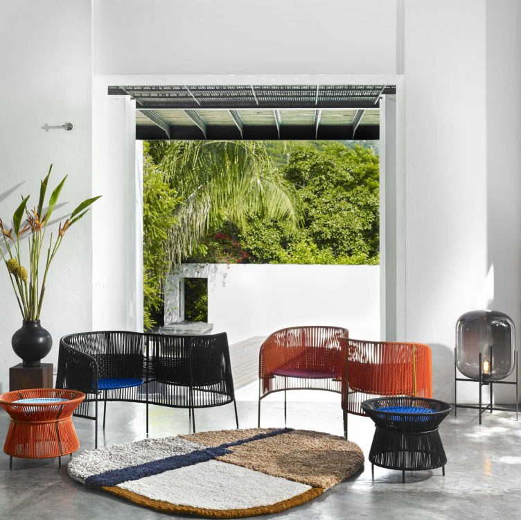 Caribe Vis a Vis Bench Outdoor ames