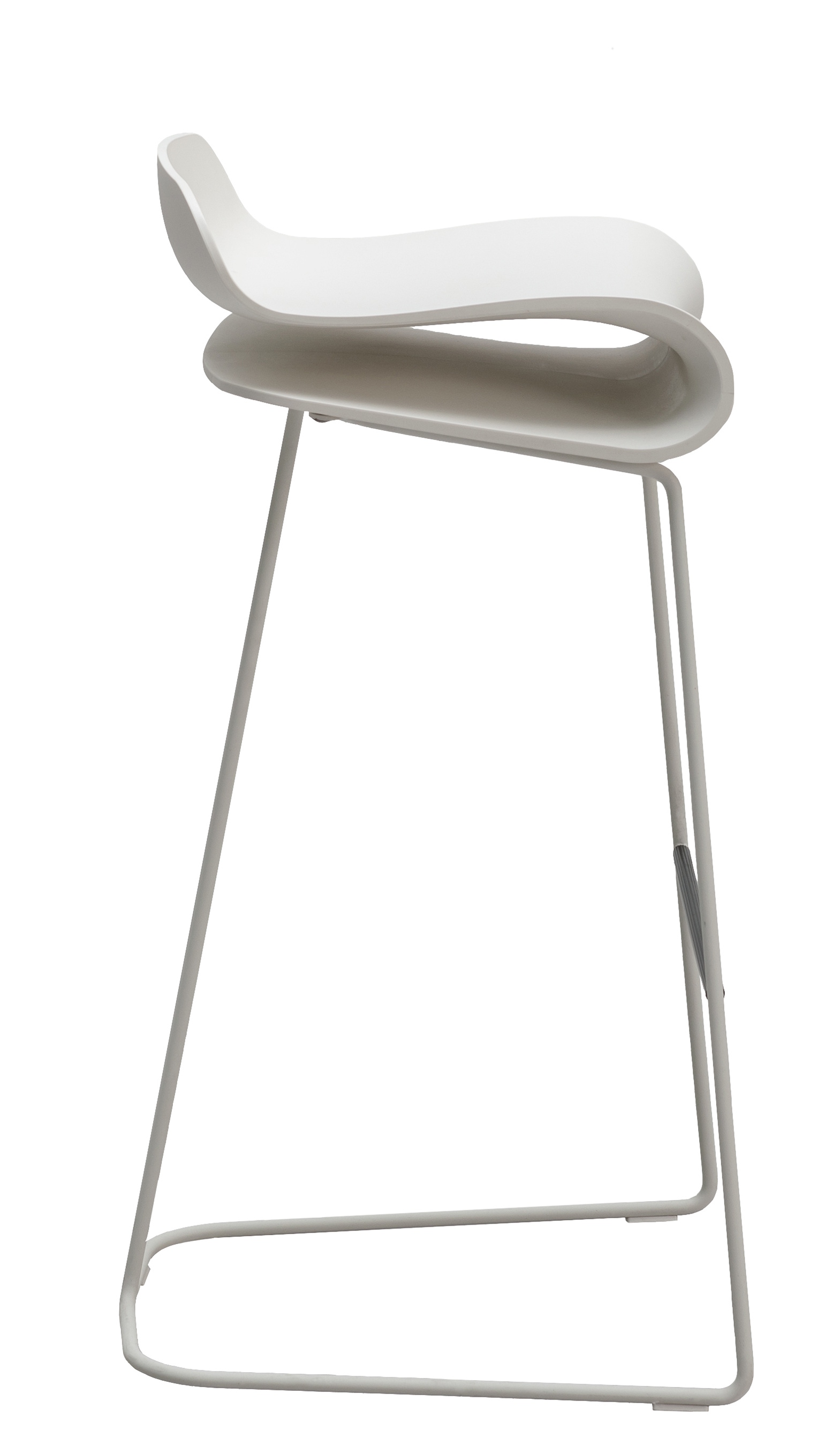 BCN bar stool with sled base Kristalia