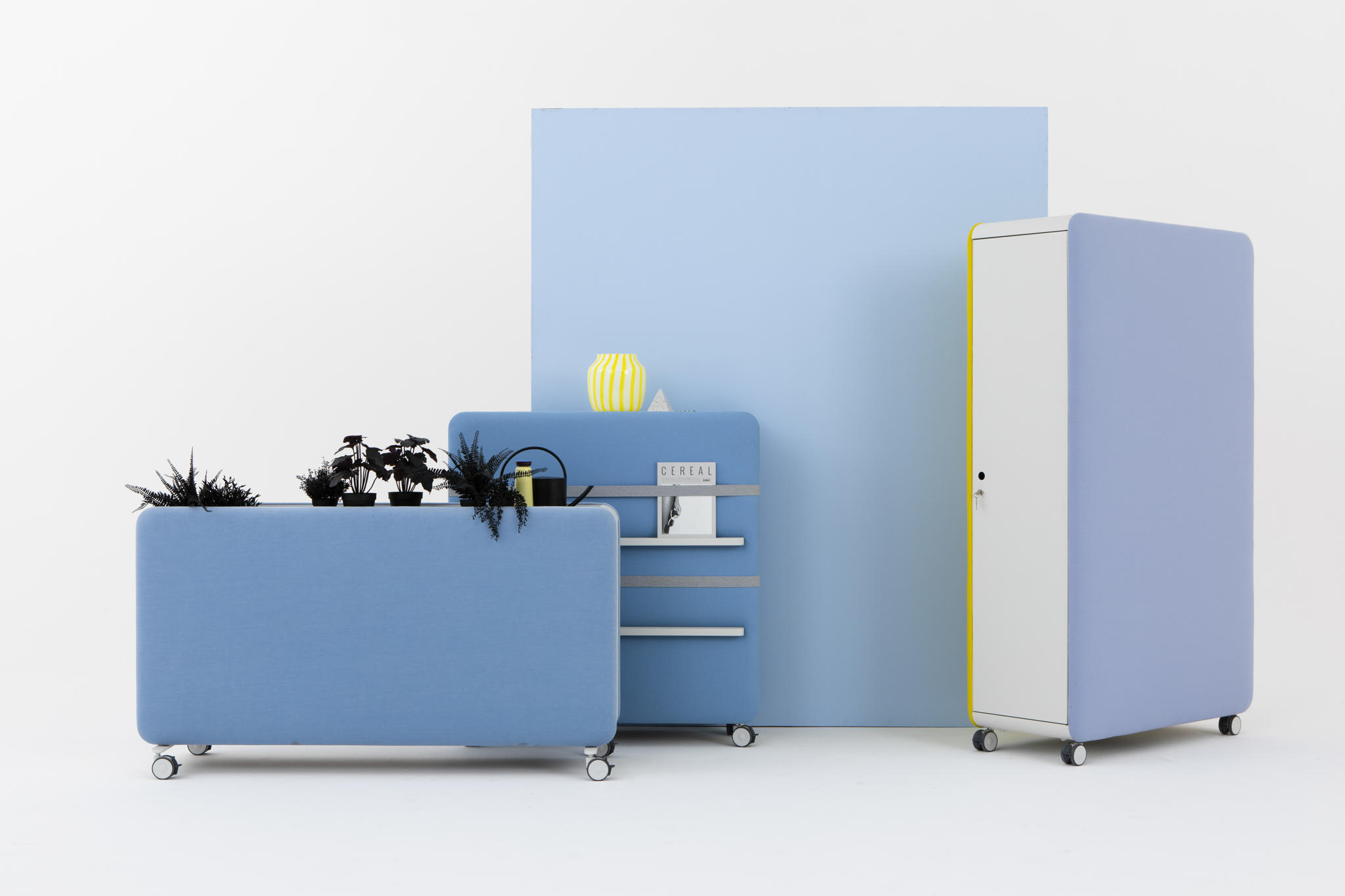 Pillow Space acoustic / room divider Cascando