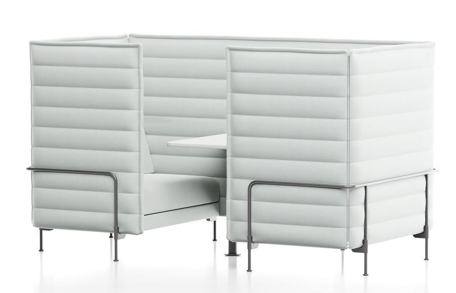 Alcove Cabin Love Seat Highback Sofa Vitra