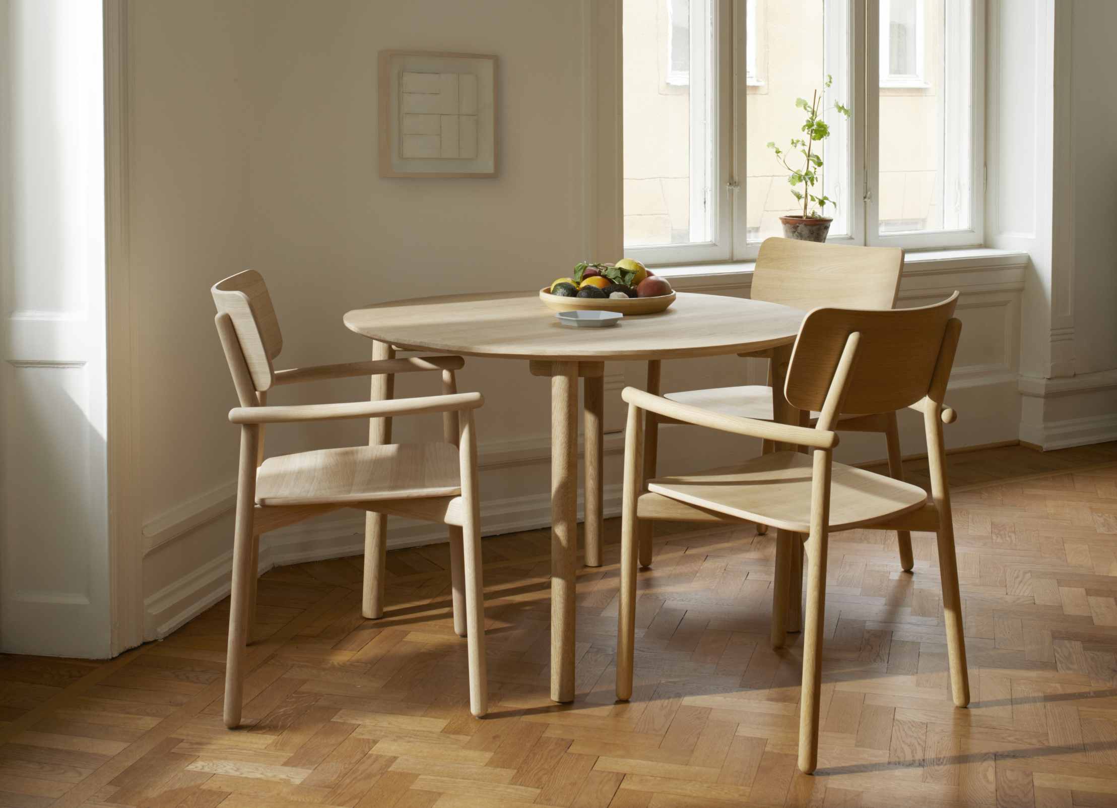 Hven table Ø 110 x H 73 cm Skagerak by Fritz Hansen