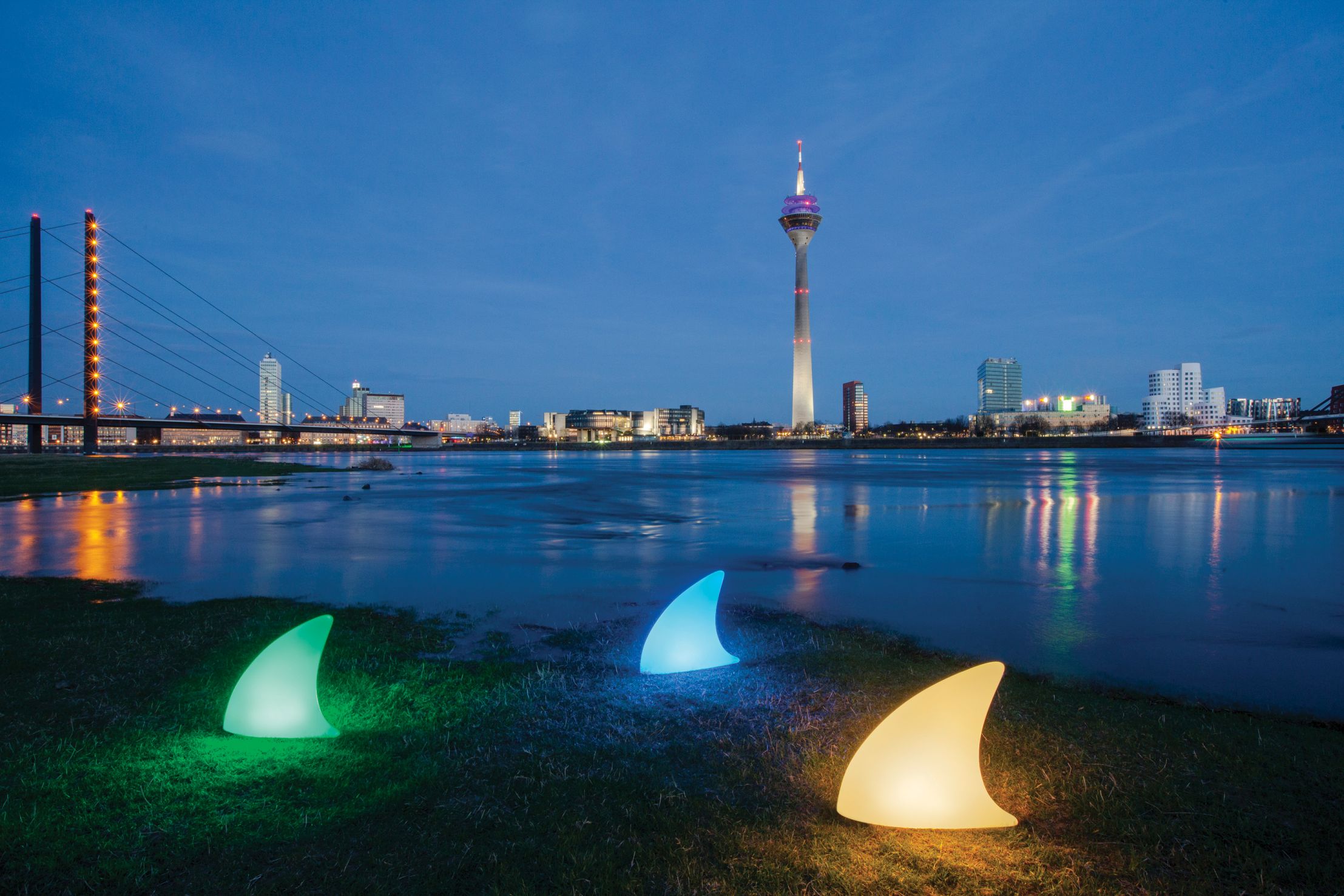 Shark Shark Fin Floor Lamp Moree