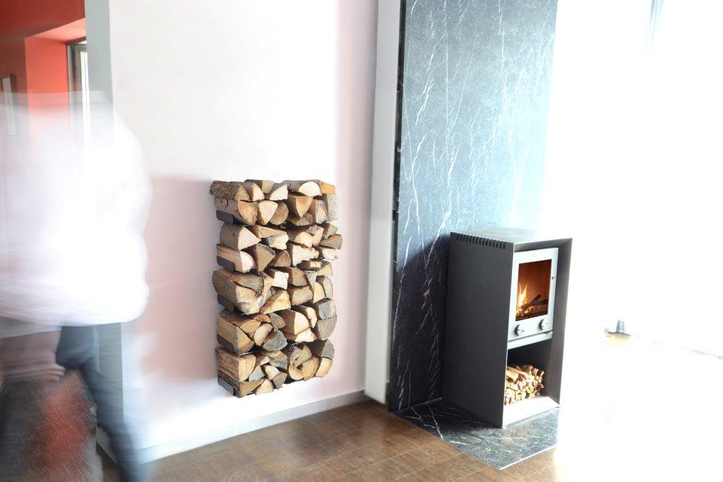 Wooden Tree Firewood rack Radius