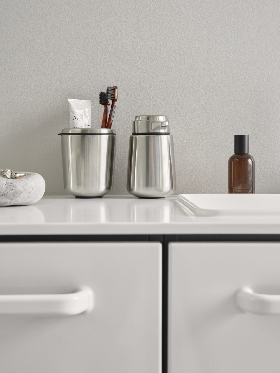 Toothbrush holder stainless steel Vipp