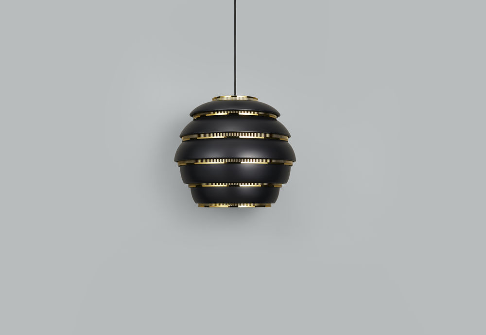 A331 Beehive Pendant light black Artek QUICK SHIP