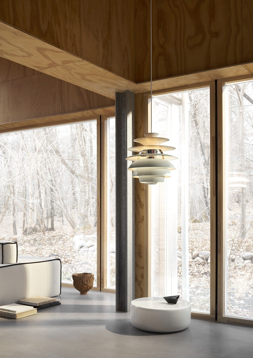 PH Snowball Pendant lamp Pendant lamp Dusty Louis Poulsen