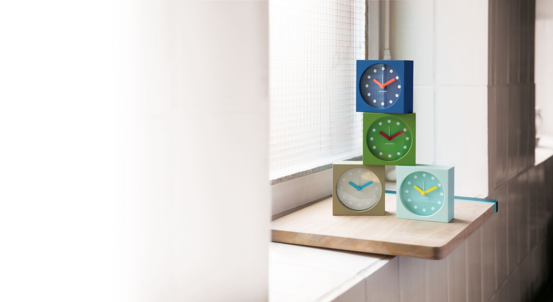 Table clock with alarm clock Remember SINGLE PIECES