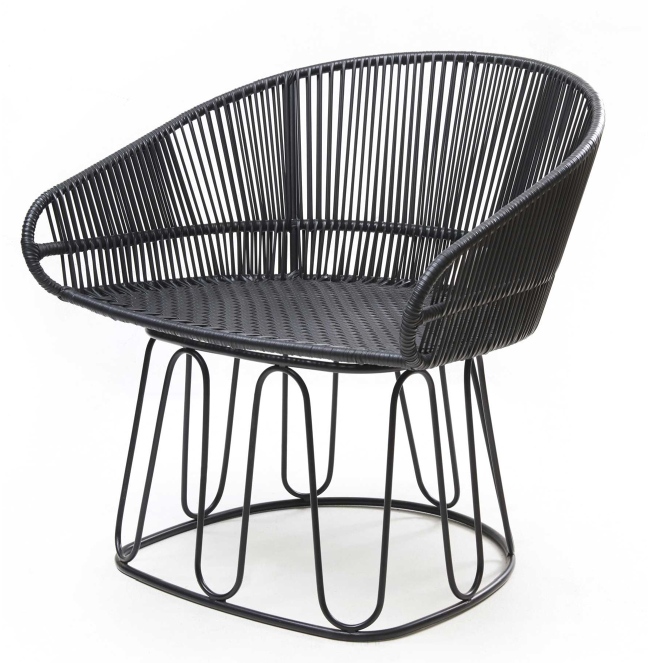 Circo Lounge Chair Lounge Chair Outdoor ames Black matt / Black
