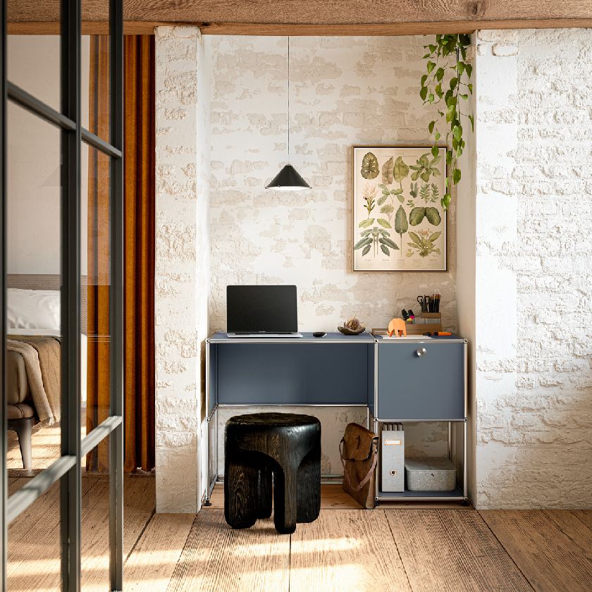 USM Haller desk B21 pure white